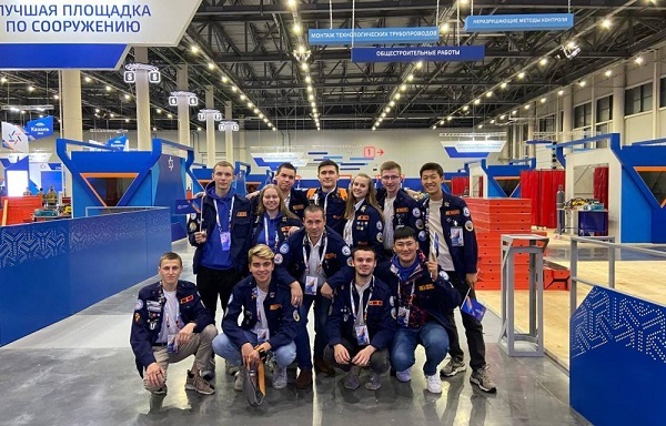 Штаб студотрядов Иркутского политеха стал вторым в Казани на Международном строительном чемпионате