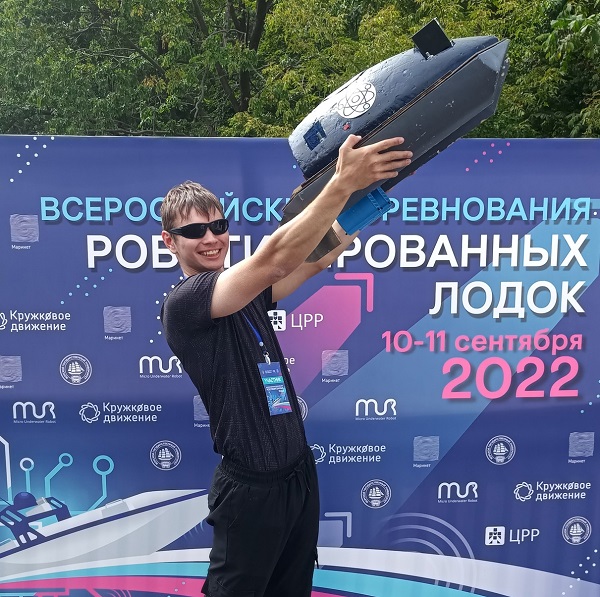 На Всероссийских соревнованиях роботизированных лодок команда ИРНИТУ «ИАМИТцы» стала серебряным призёром